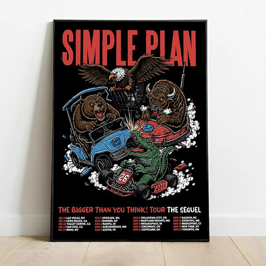 Limited Edition Bigger Than You Think! Tour Poster