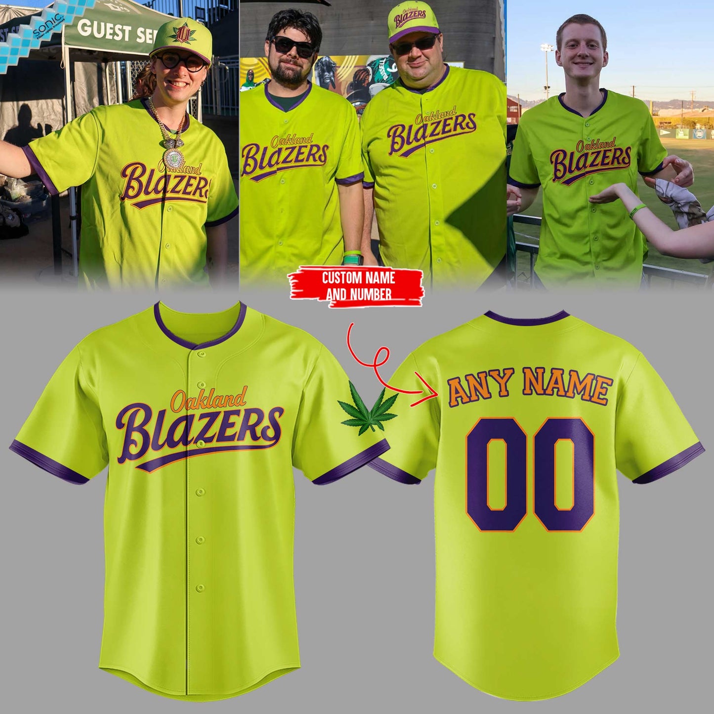 Limited Editon Oakland Blazers Custom Jersey
