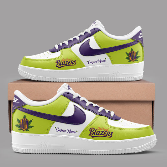 Limited Editon Oakland Blazers Custom Shoes