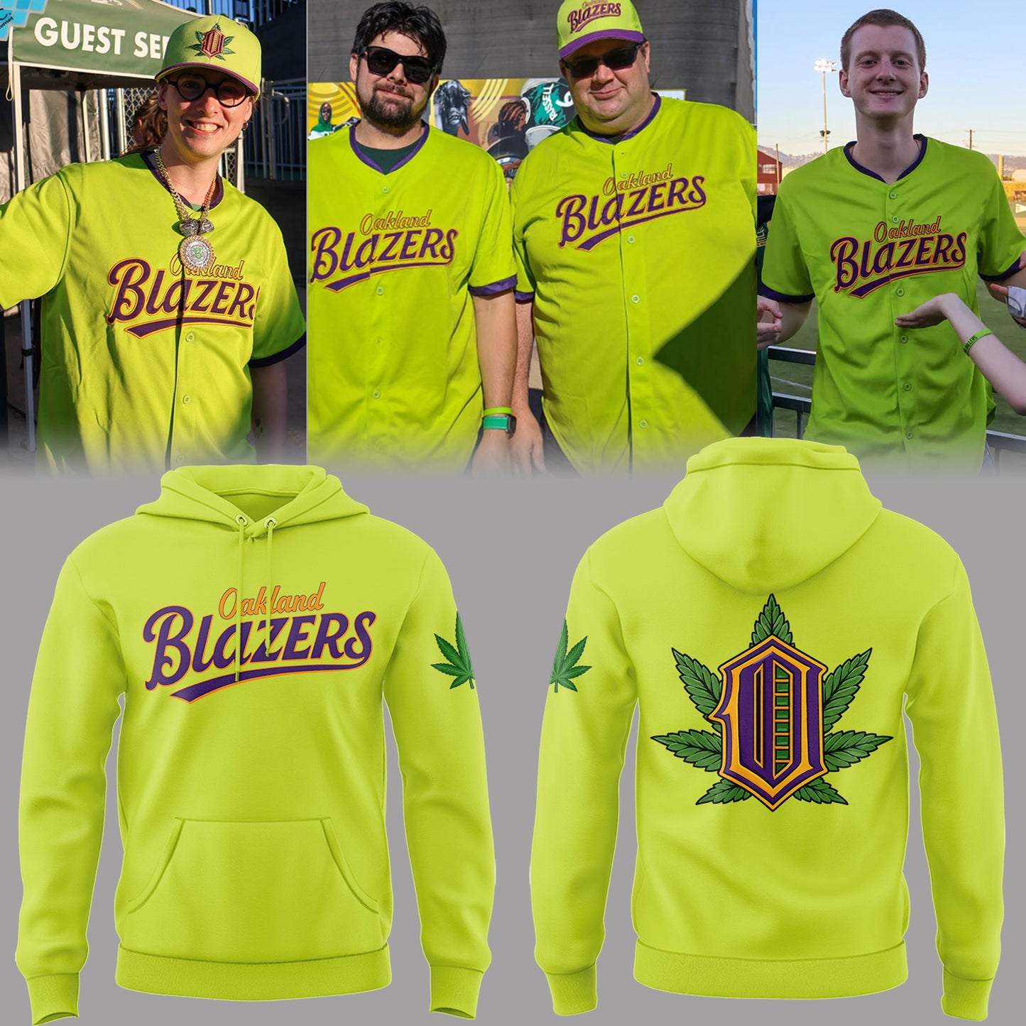 Limited Editon Oakland Blazers Hoodie