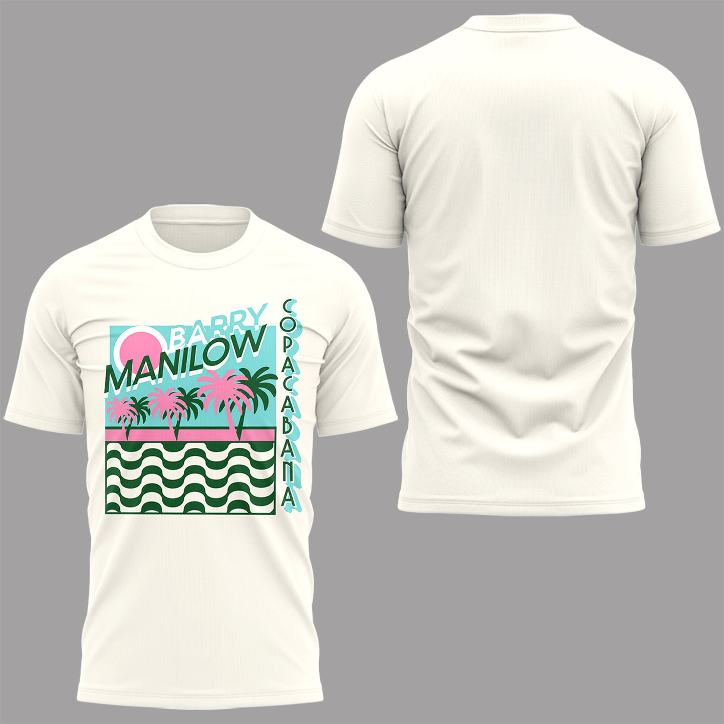Limited Edition Barry Manilow The Last Columbus Concert Tshirt