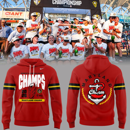Limited Edition Women’s Lacrosse League Champions 🏆🥍 Hoodie