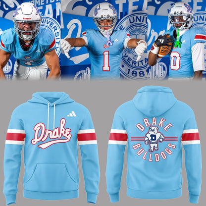 Limited Edition Powder Blue Throwback Hoodie