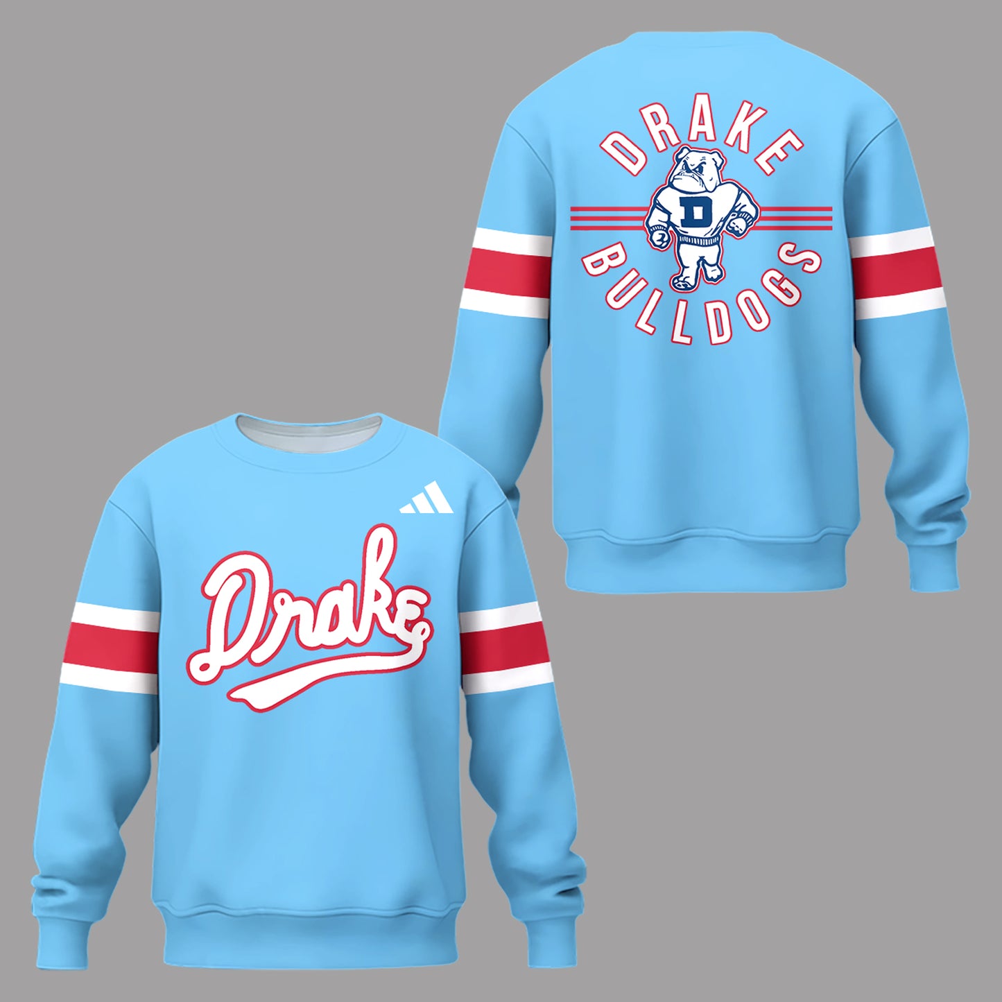 Limited Edition Powder Blue Throwback Sweatshirt