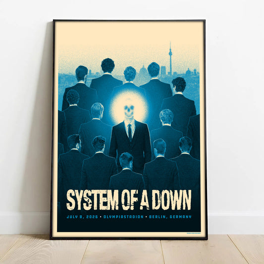 Limited Edition SOAD UK & Europe Stadium Tour 2026 Poster