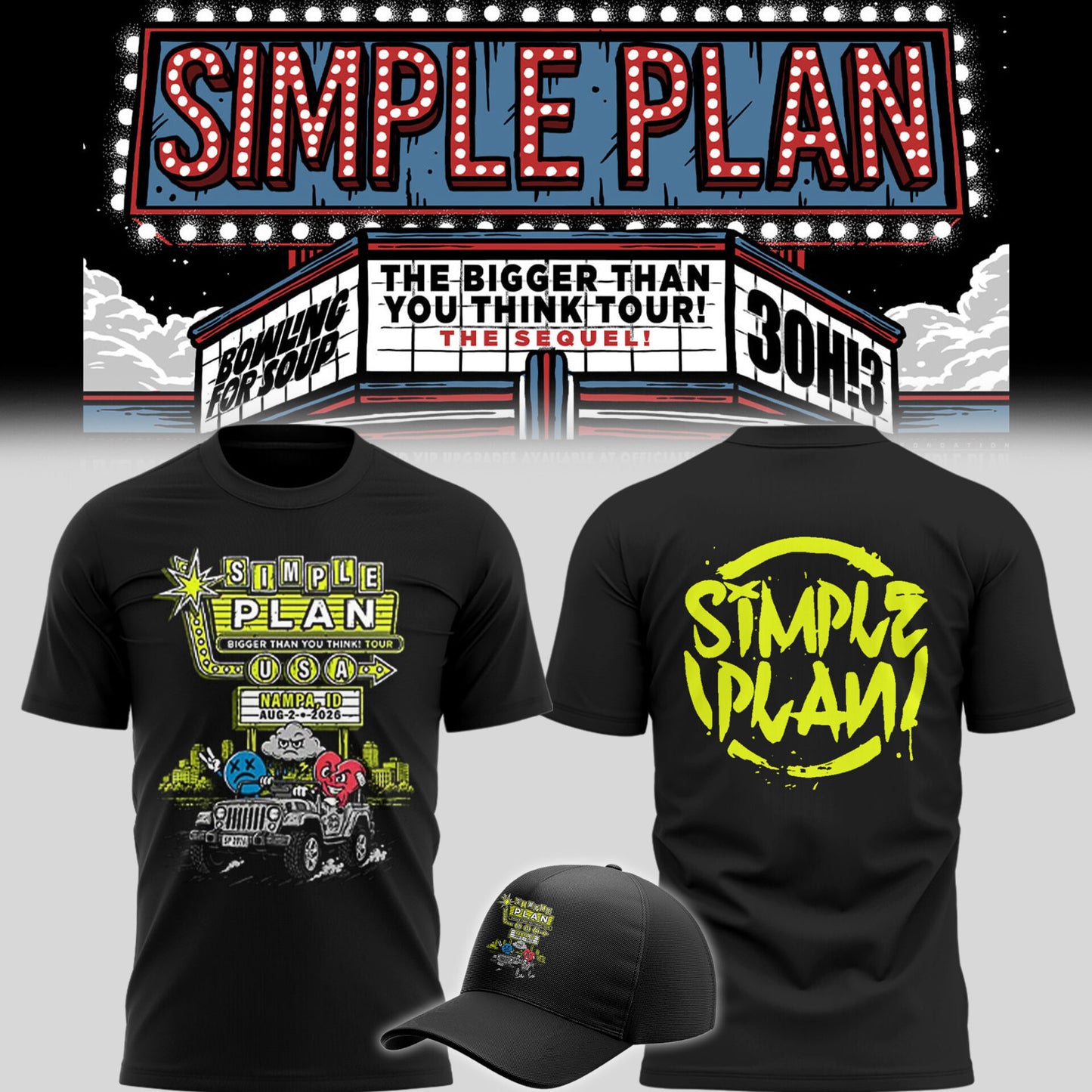 Limited Edition Bigger Than You Think! Tour in Nampa,ID Shirt