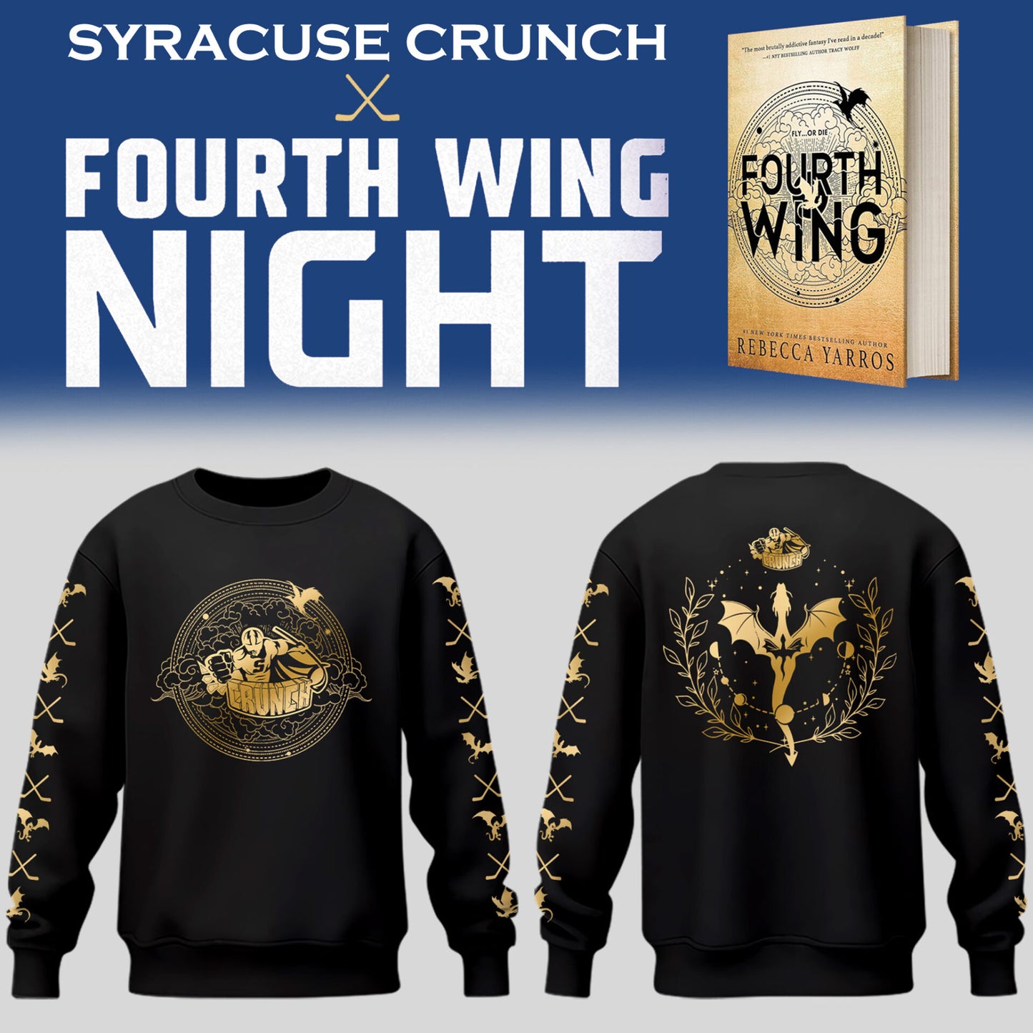 Limited Edition Fourth Wing Night Sweatshirt