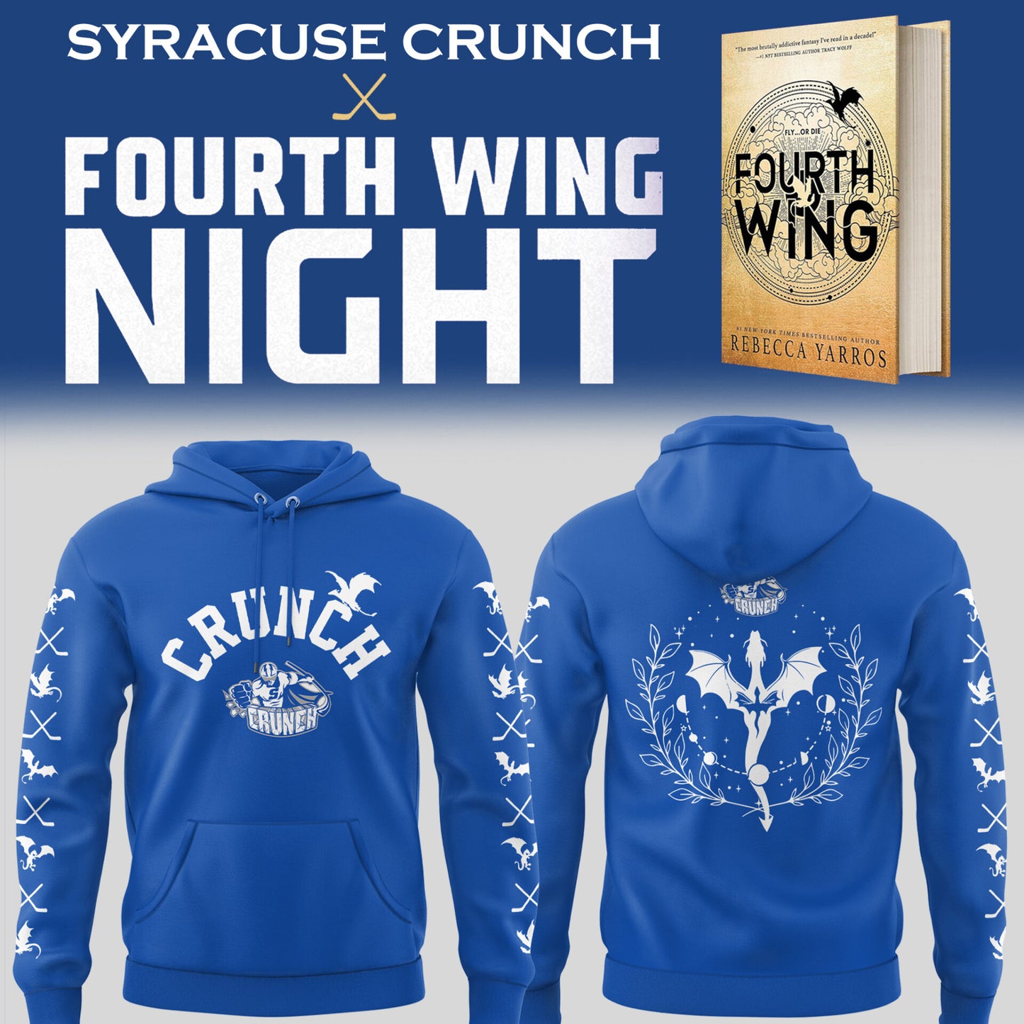 Limited Edition Fourth Wing Night Hoodie