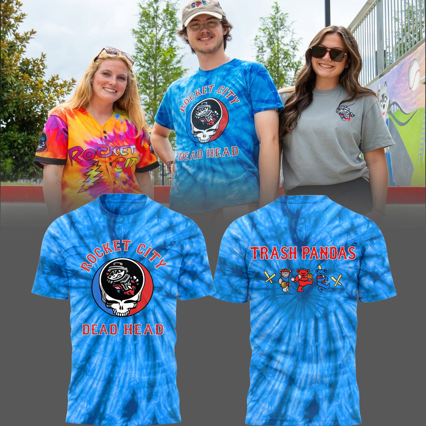 Trash Pandas ⚾ Grf Dead Night 🎸🌹 Shirt