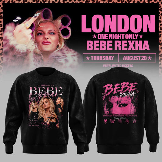 BEBE REXHA – LIMITED LONDON SWEATSHIRT