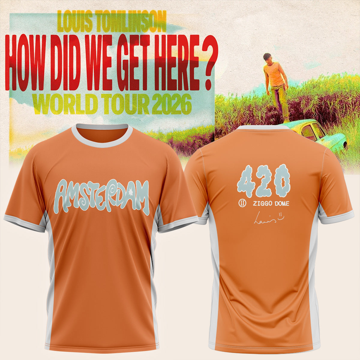 LOUIS How Did We Get Here? Tour Shirt