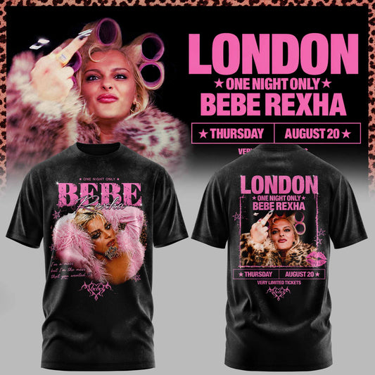 _BEBE REXHA – LIMITED LONDON TEE