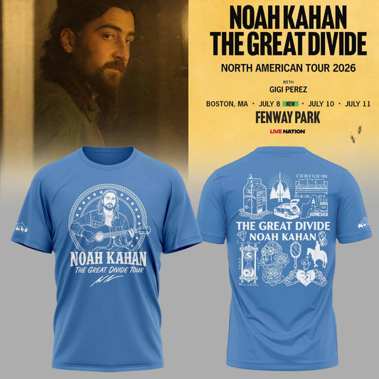 _ Noah Kahan – The Great Divide Tour 2026 Limited Tshirt
