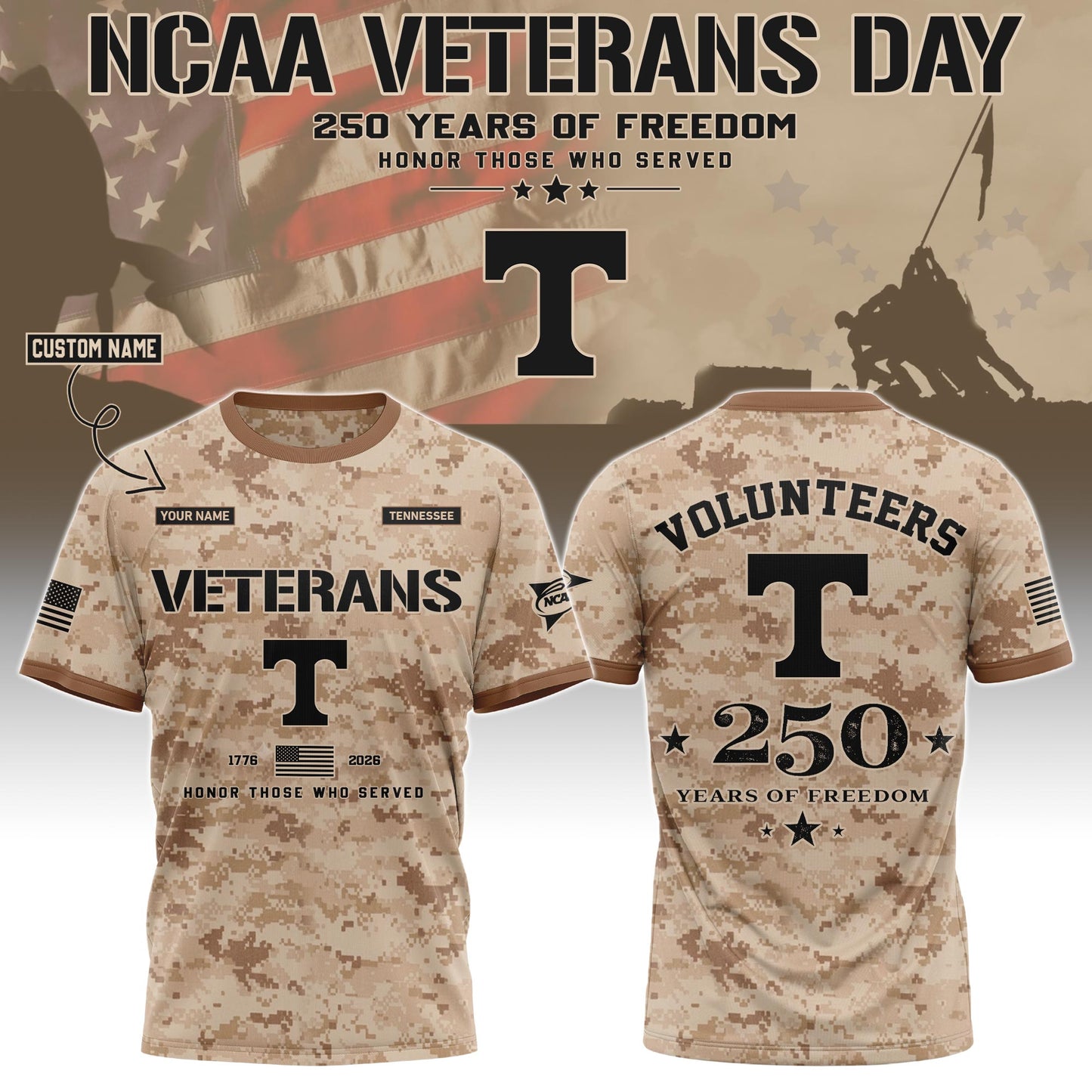 TEN Special Veterans Day 2026 Limited Edition T.shirt