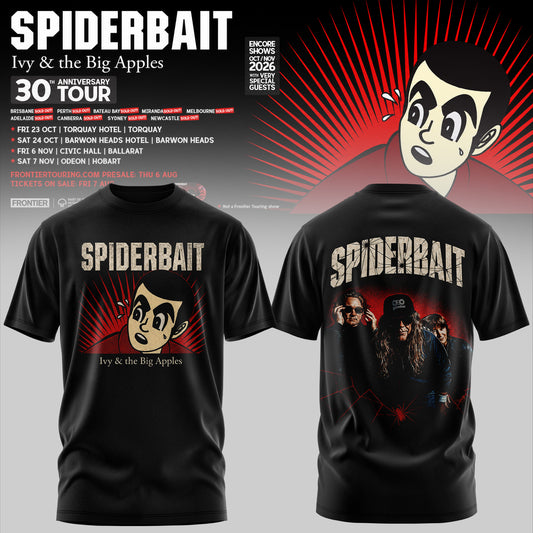 SPIDERBAIT — 30TH ANNIVERSARY TOUR COLLECTION TEE