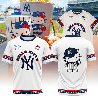 _ NYY x Hello Kitty Game Night 2026 Tshirt