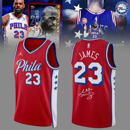 ,,LeBron James Philadelphia 76ers Limited Edition Signature – Jersey