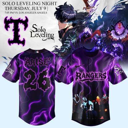 MLB ALL TEAMS x Solo Leveling Limited Jersey