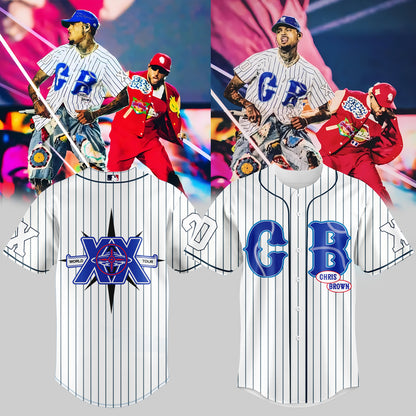 Chris Brown _ Breezy Bowl XX Jersey