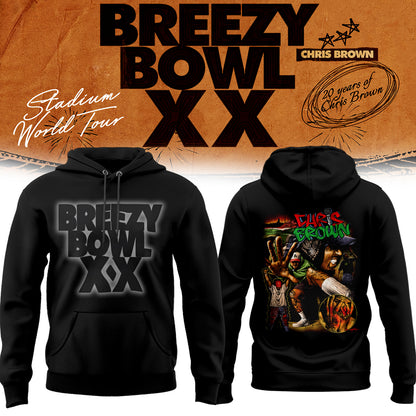 Chris Brown _ Breezy Bowl XX Hoodie