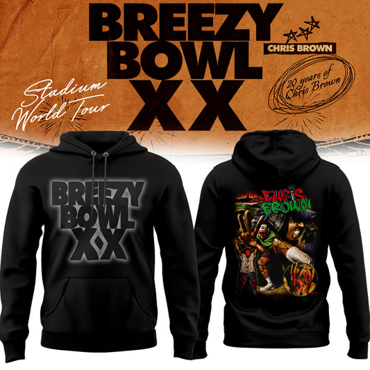 Chris Brown _ Breezy Bowl XX Hoodie