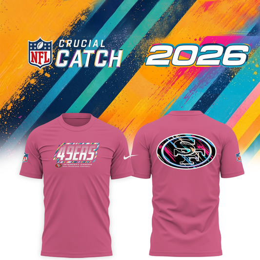 S. F. 49ers 2026 Crucial Catch Limited Tshirt