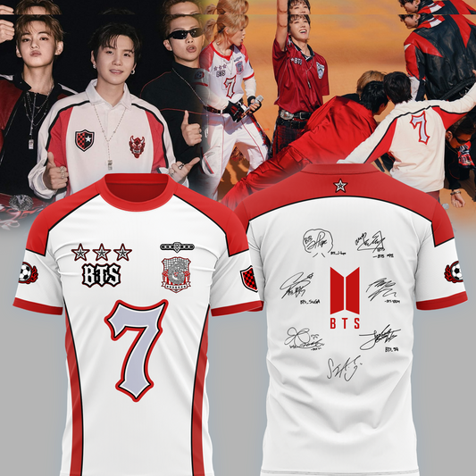 .BTS FIFA World Cup Finals Half-Time Show Limited Edition Jersey