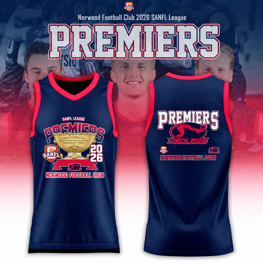 , Norwood Football Club 2026 SANFL Premiers Jersey Limited Edition