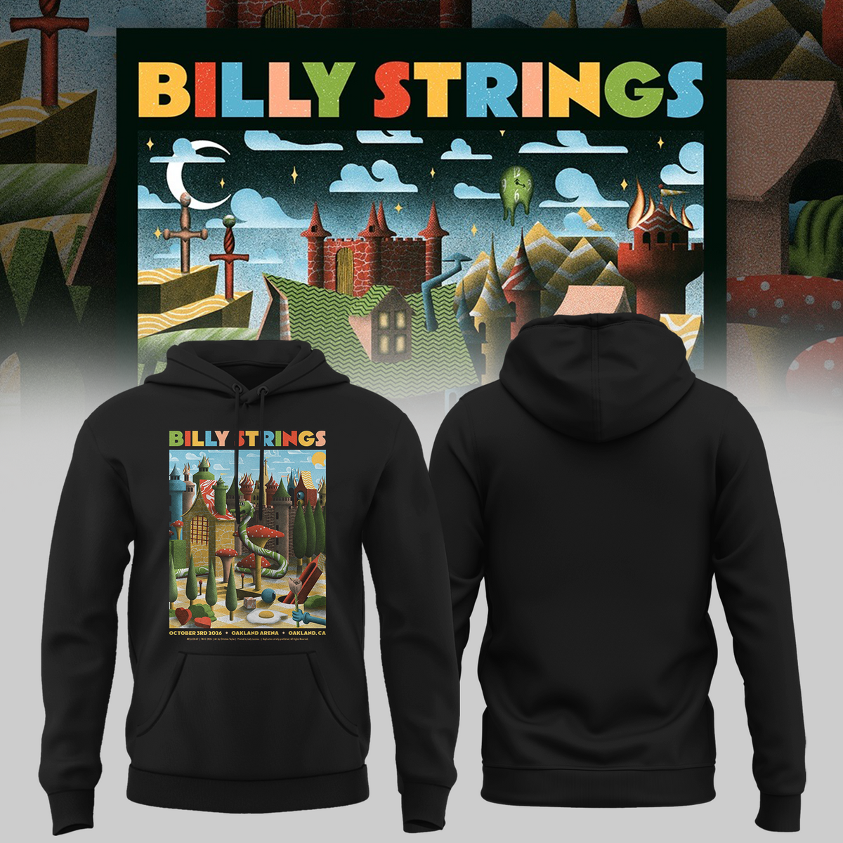 Limited Edition Billy Strings tour 2026 Hoodie