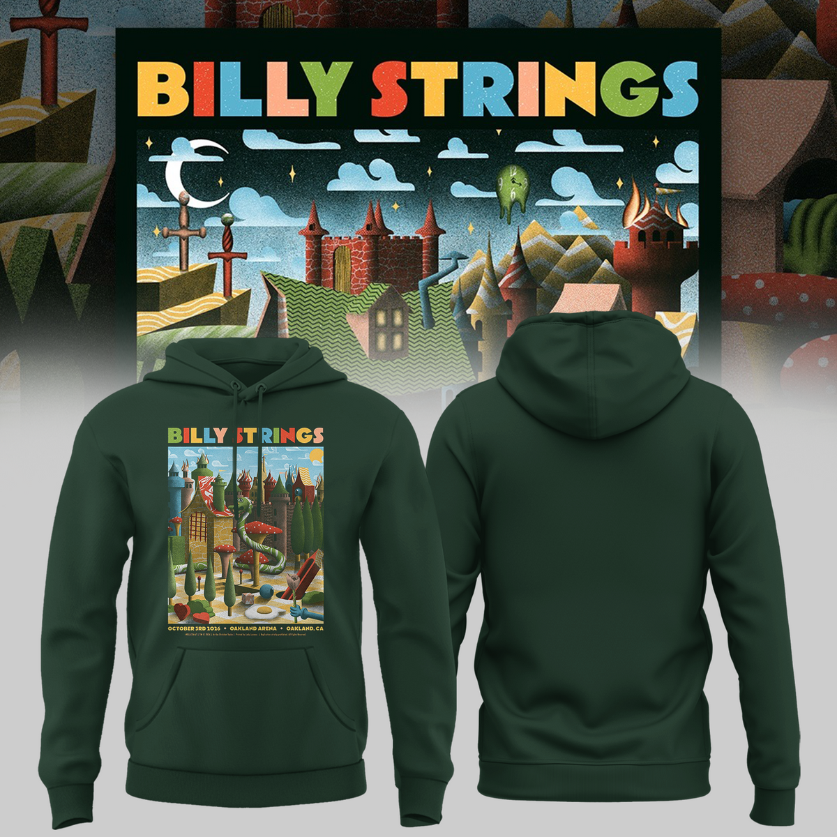 Limited Edition Billy Strings tour 2026 Hoodie