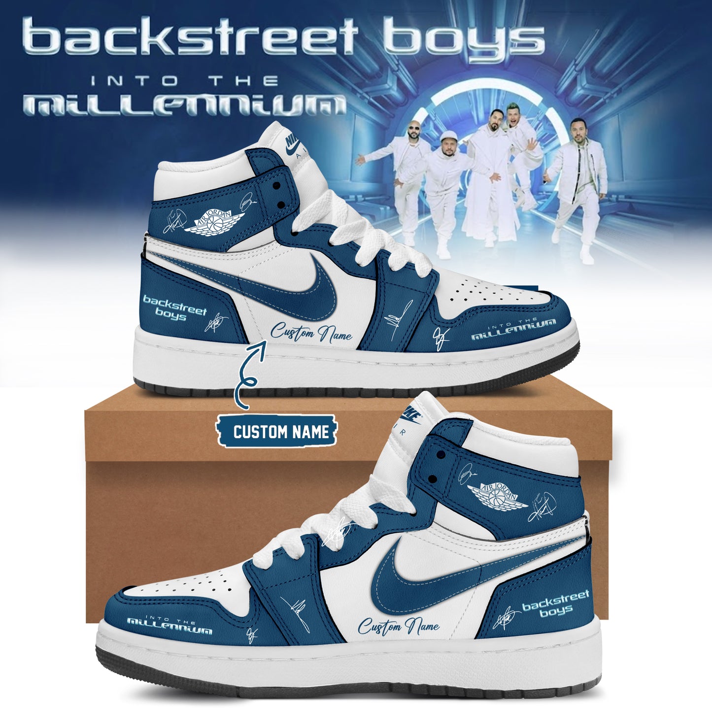 ,,,Backstreet Boys – Into The Millennium Limited Edition Signature – Shoes 1