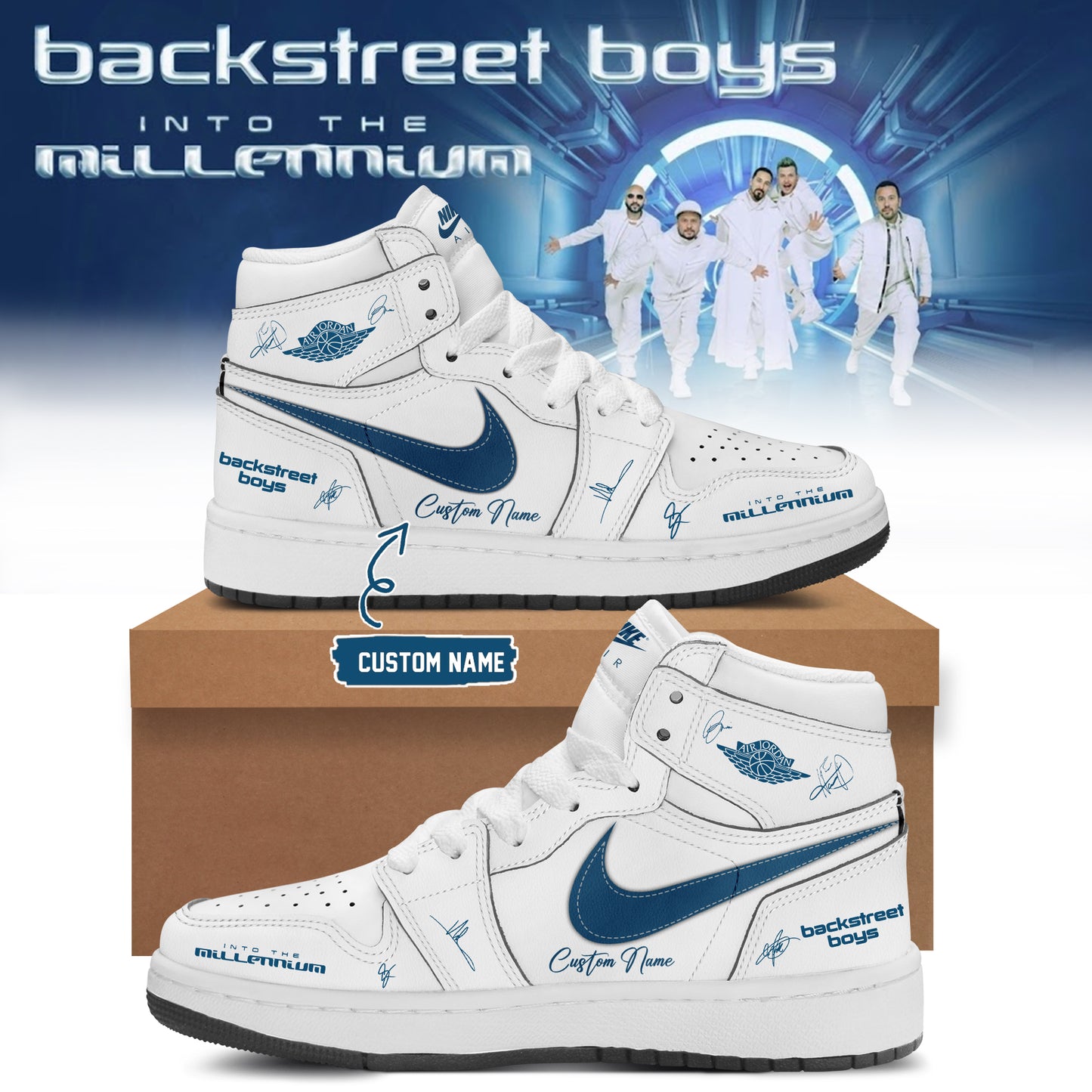 ,,,Backstreet Boys – Into The Millennium Limited Edition Signature – Shoes 4
