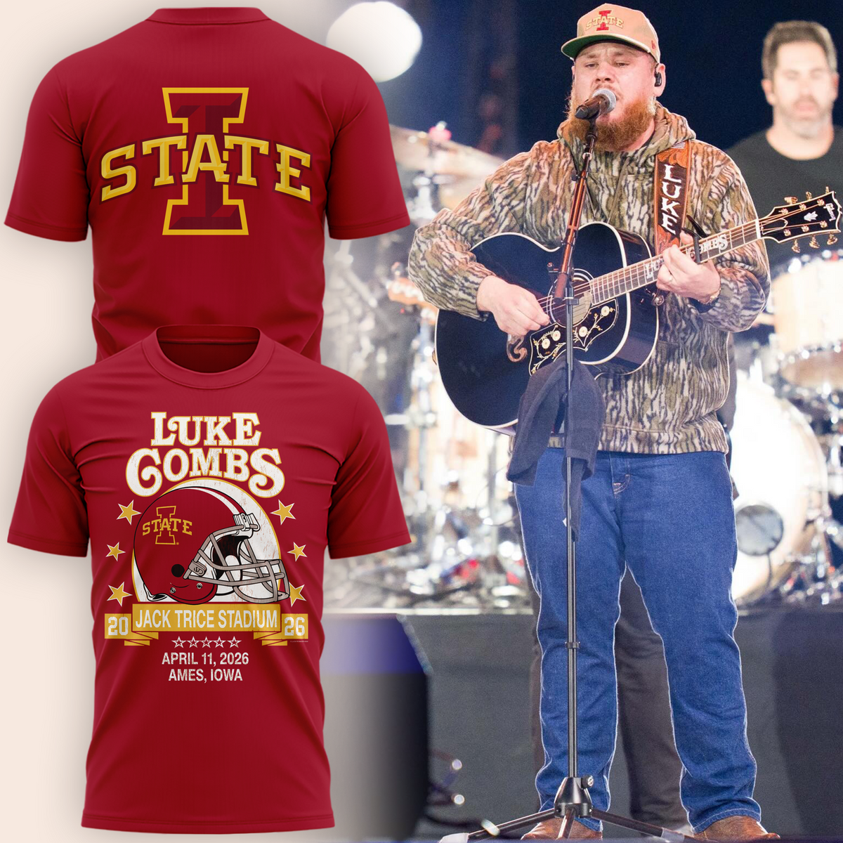 Limited Edition LC x ISU football 2026 T-Shirt