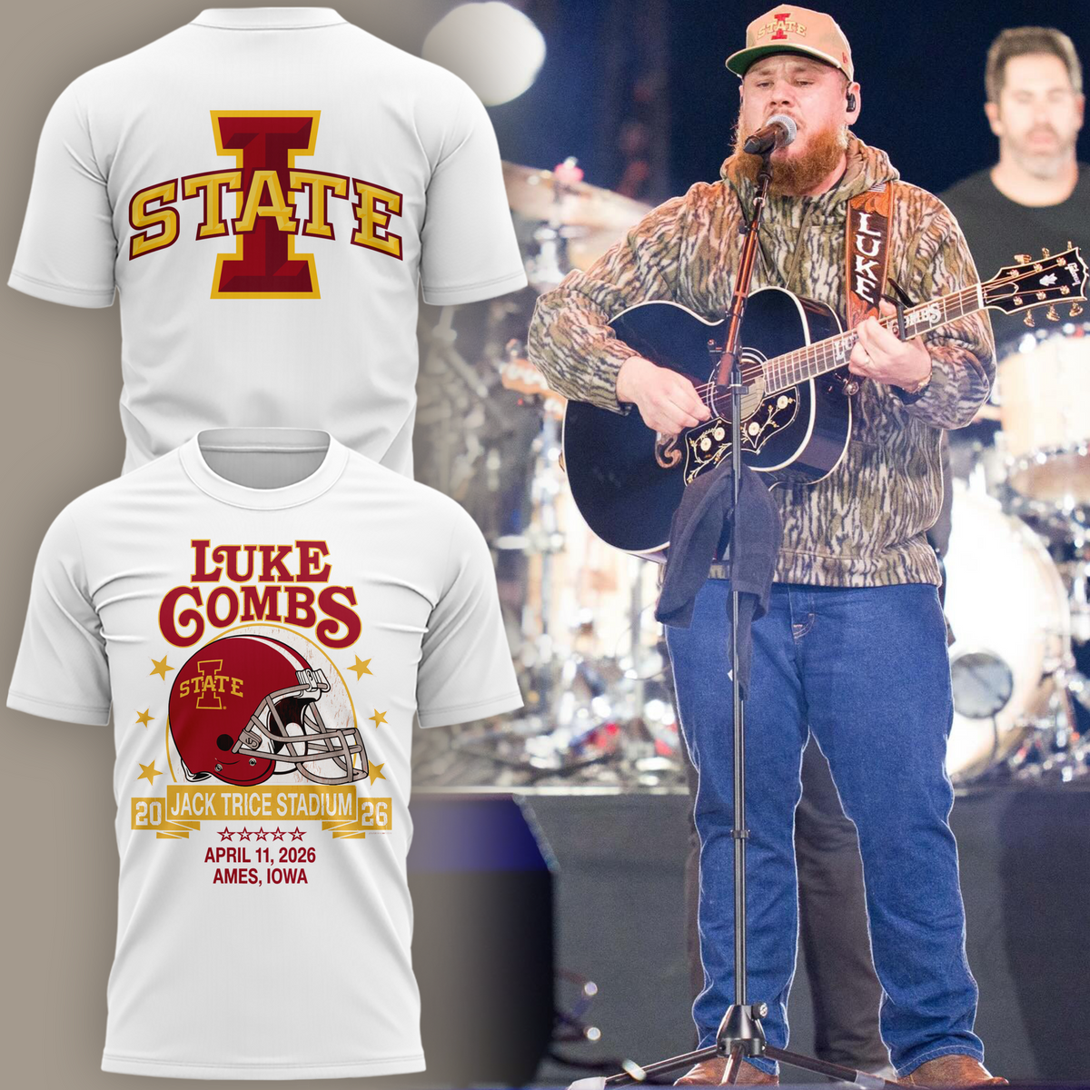 Limited Edition LC x ISU football 2026 T-Shirt