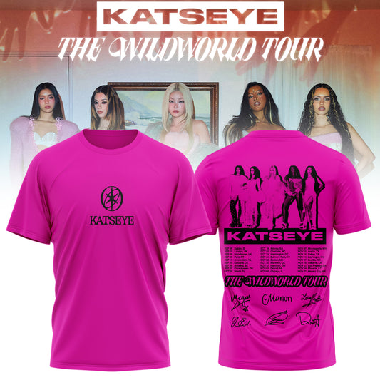 KATSEYE THE WILDWORLD TOUR Tshirt