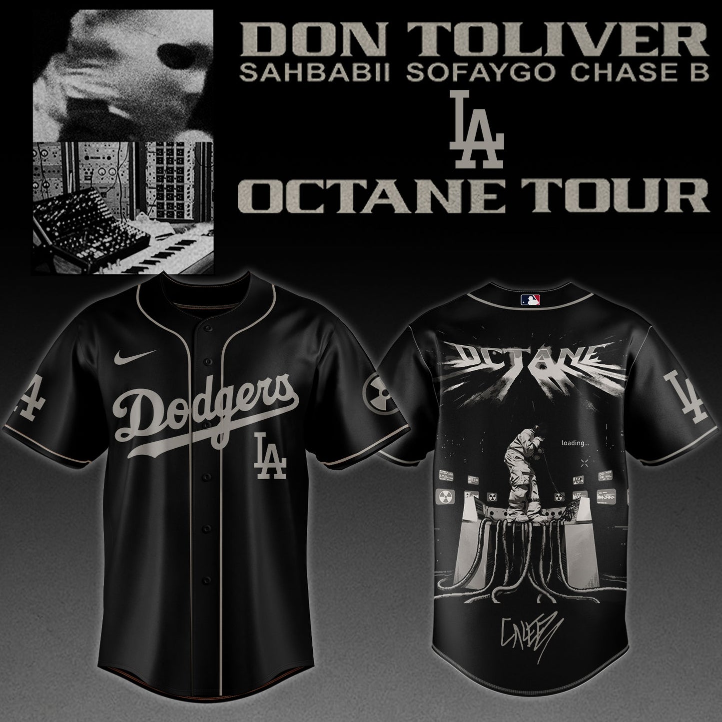 ..MLB ALL TEAMS x Don Toliver Octane Tour Jersey