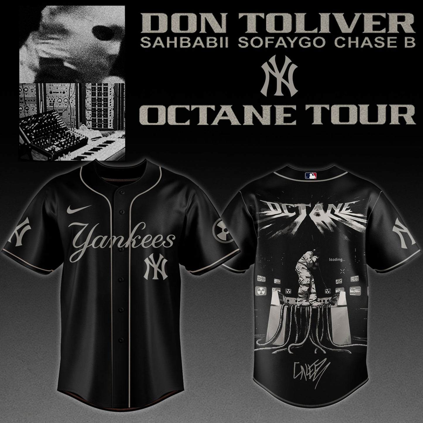 ..MLB ALL TEAMS x Don Toliver Octane Tour Jersey