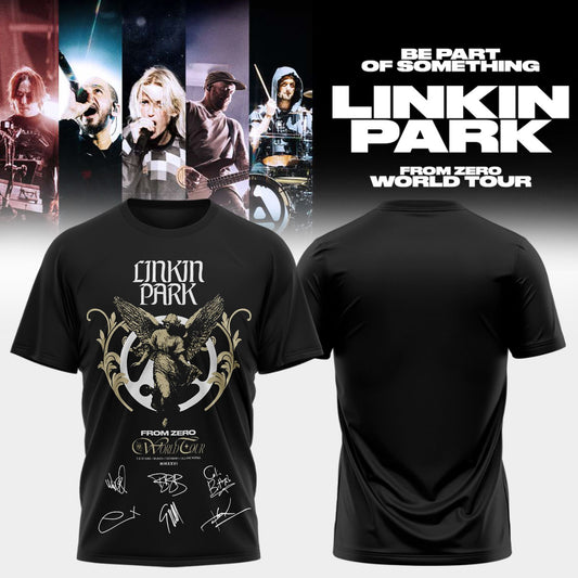 Linkin Park From Zero World Tour 2026 Signed TShirt