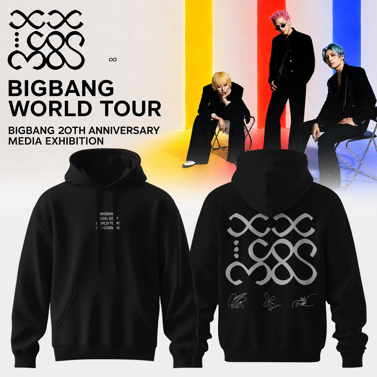 ,,BIGBANG 2026 World Tour Signature Limited Edition – Hoodie