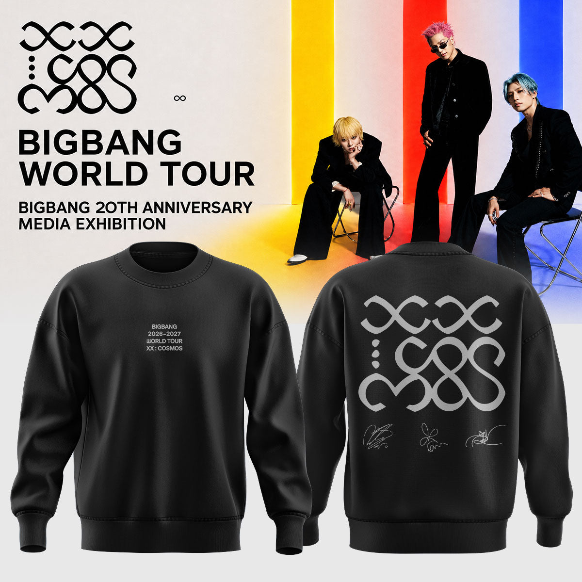BIGBANG 2026 World Tour Signature Limited Edition – Sweatshirt