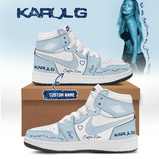 .KaRol G Album “NO ME ARREPIENTO DE SENTIR TANTO” 🩵 – Shoes 1-3