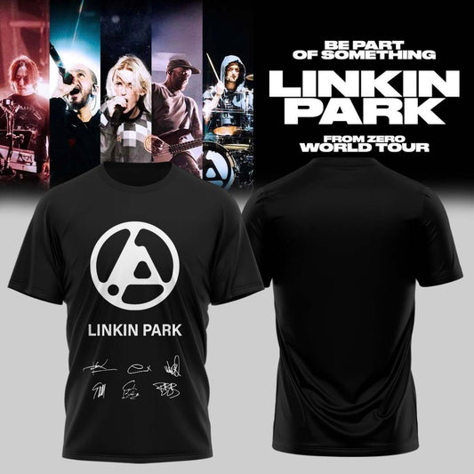 Linkin Park From Zero World Tour 2026 Signed TShirt