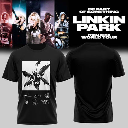 Linkin Park From Zero World Tour 2026 Signed TShirt