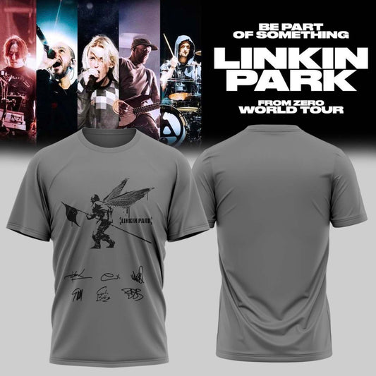Linkin Park From Zero World Tour 2026 Signed TShirt