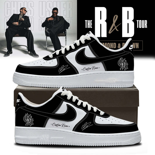 Official Chris Brown R&B Tour Signed Shoes 4