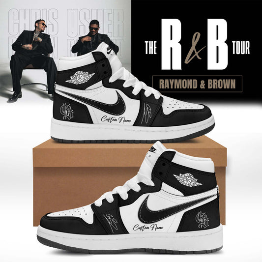 Official Chris Brown R&B Tour Signed Shoes 4