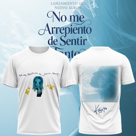.,KaRol G Album “NO ME ARREPIENTO DE SENTIR TANTO” .Limited Edition Signature Hoodie T shirt