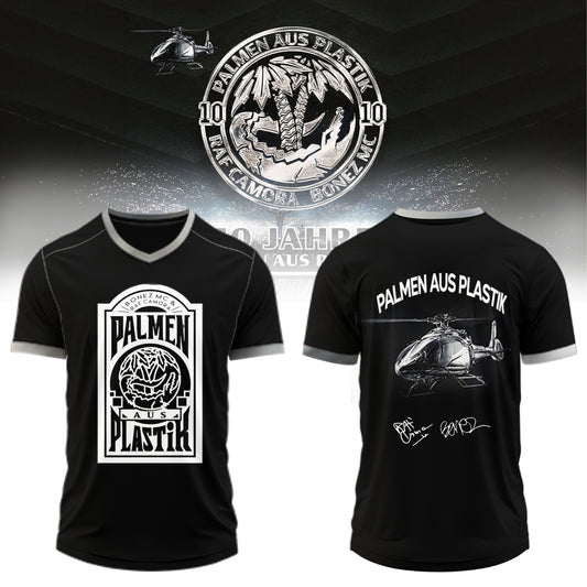 _,,RAF Camora & Bonez MC “10 Jahre Palmen aus Plastik Tour” . Limited Edition Signature Jersey