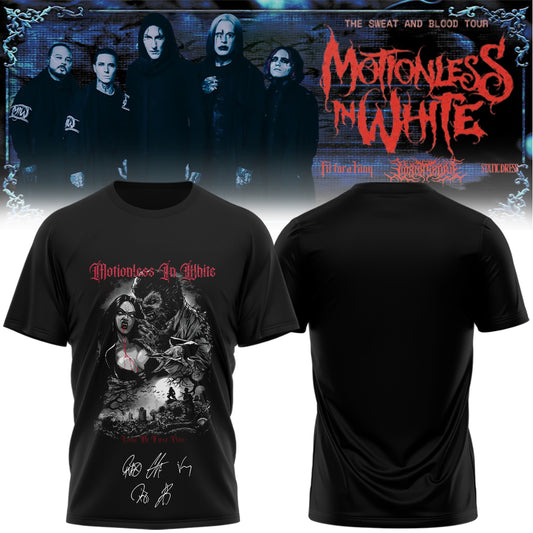 Motionless In White Signed Decades TShirt