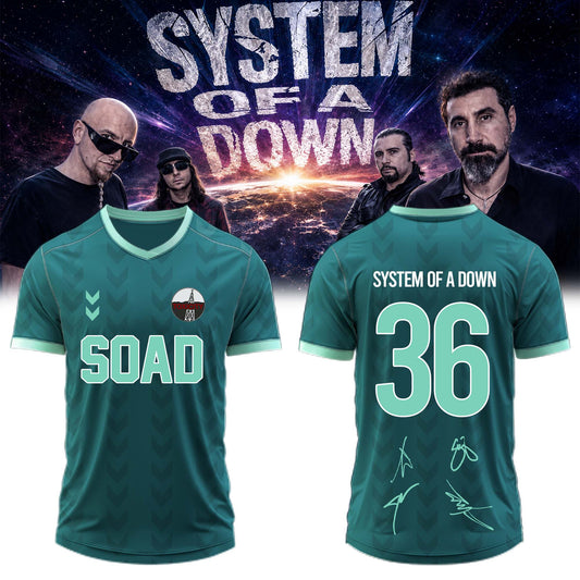 _System of a Down “Europe / UK Stadium Tour 2026” Signature Limited Edition – Jersey